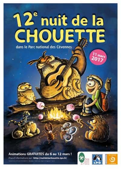 Flyer 12e nuit de la chouette