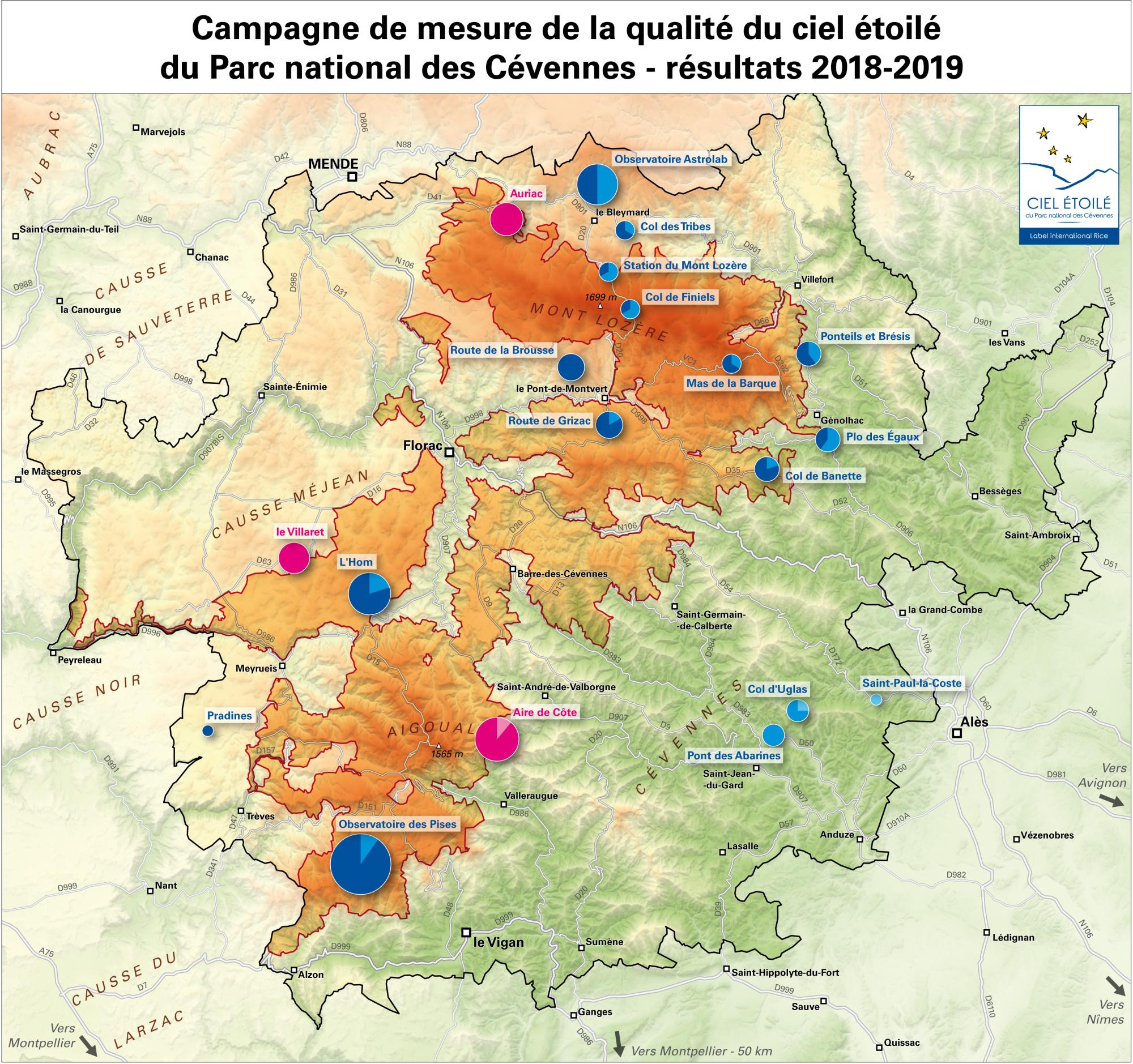 Le bilan de la qualite du ciel du pnc.jpg