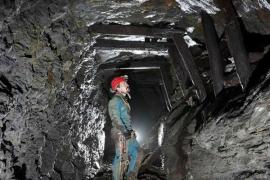 Emmanuel Zuber, spéléologue, dans les mines de Vialas © Michel Bouthors